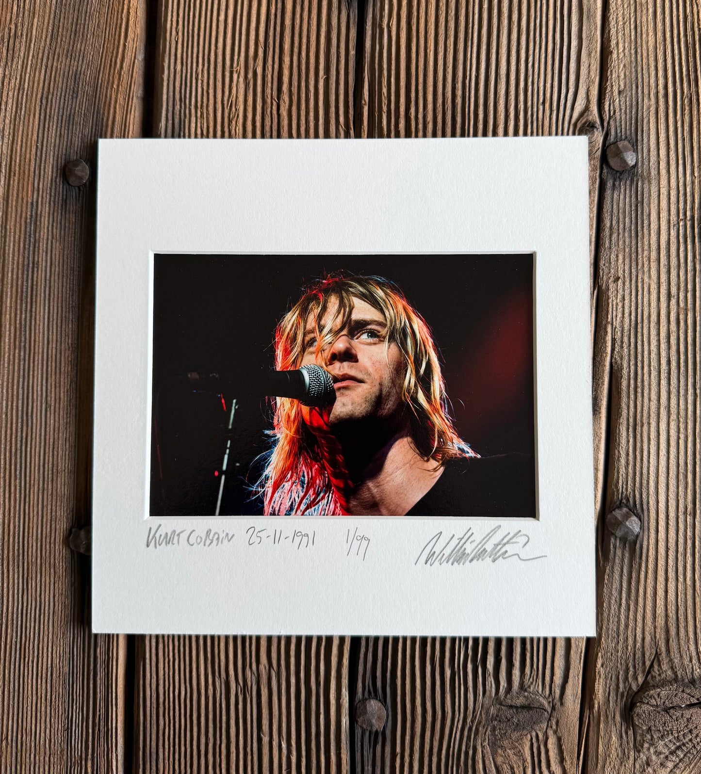 Art Print Kurt Cobain 35th Paradiso anniversary