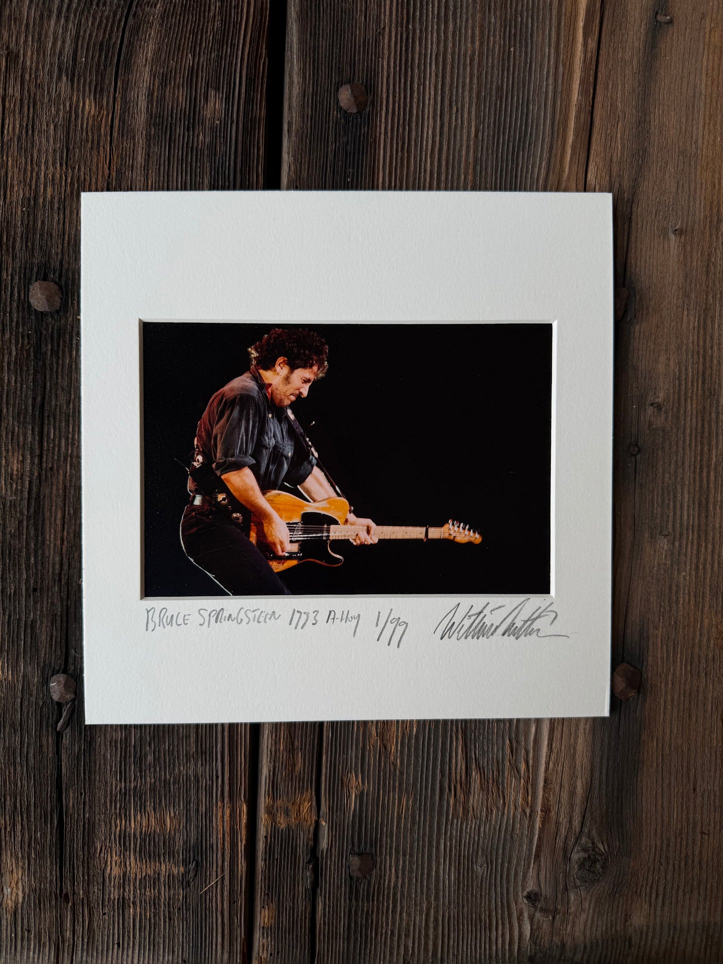 Art Print Bruce Springsteen Rotterdam 1993