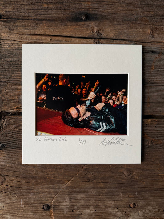 Art Print Bono U2 2001