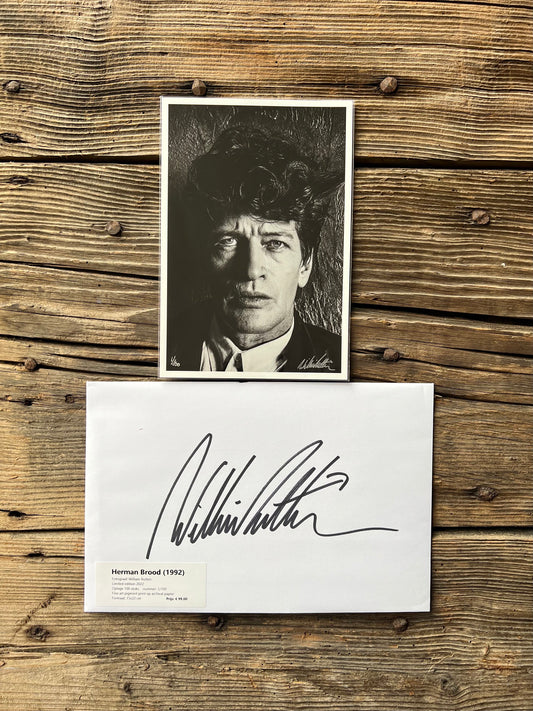 Limited Edition ICONS museum art print: Herman Brood